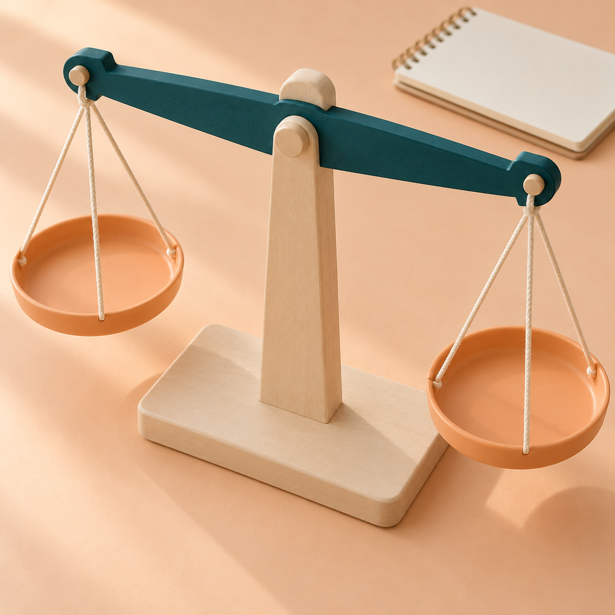 AI-generated illustrative Balance Discovery Scale, view 2