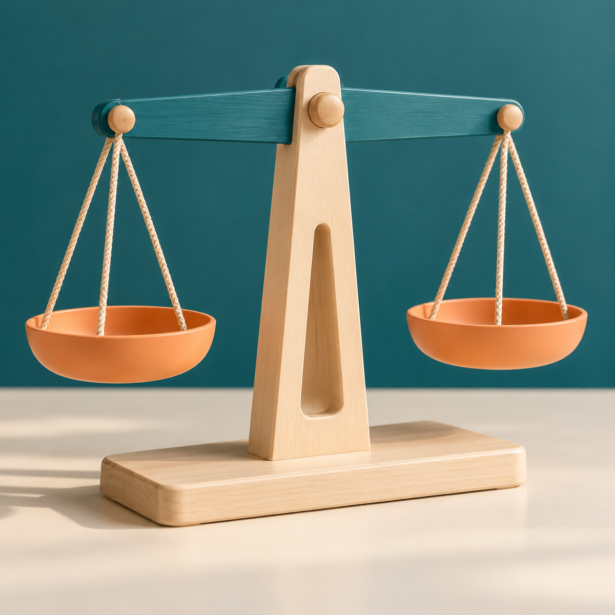 AI-generated illustrative Balance Discovery Scale, view 1
